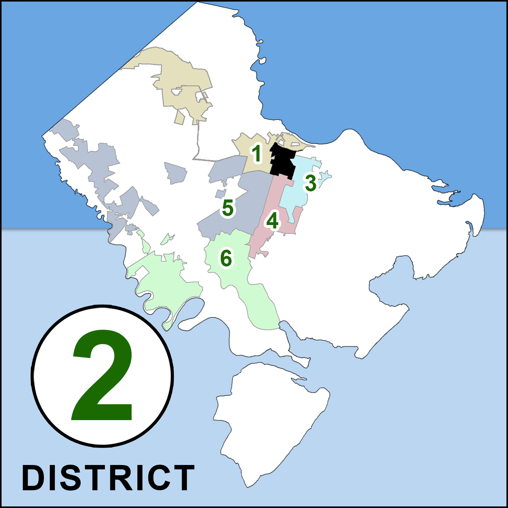 City Council District 2 map